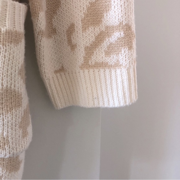 NWOT Pink Lily Leopard Print Cardigan - Picture 4 of 6